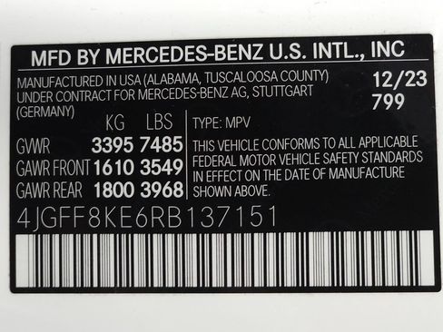 Used 2024 Mercedes-Benz GLS 63 AMG 4MATIC w/ AMG Night Package image 42