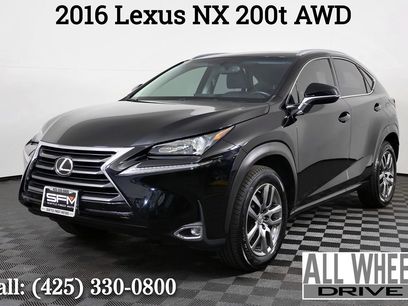 Used 2016 Lexus NX 200t AWD w/ Premium Package