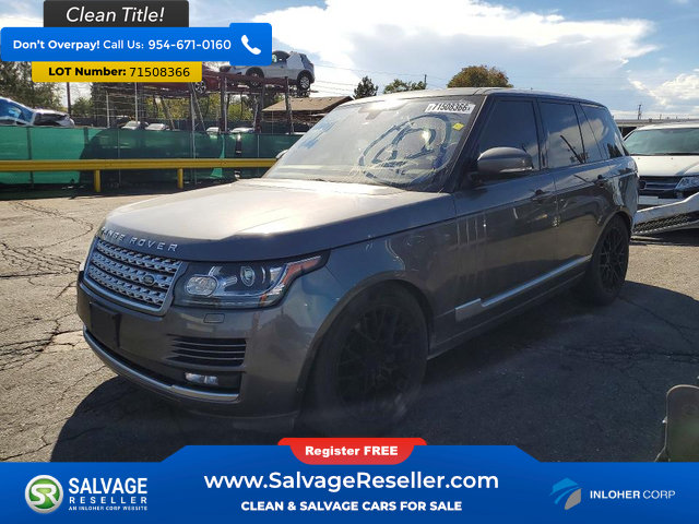 Used 2016 Land Rover Range Rover Supercharged AWD/4WD image 1