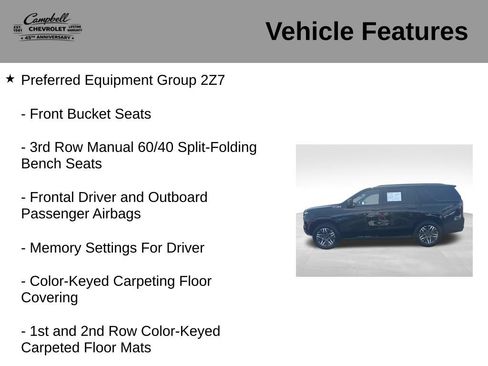 Used 2025 Chevrolet Tahoe Z71 AWD/4WD image 5
