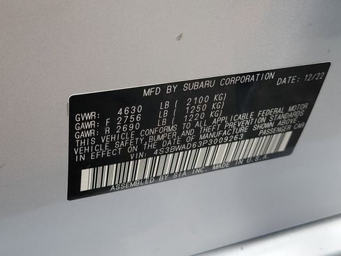 Used 2023 Subaru Legacy Premium image 17