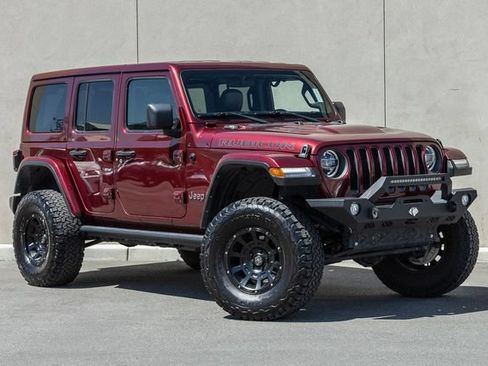 Used 2021 Jeep Wrangler Unlimited Rubicon w/ LED Lighting Group AWD/4WD image 18