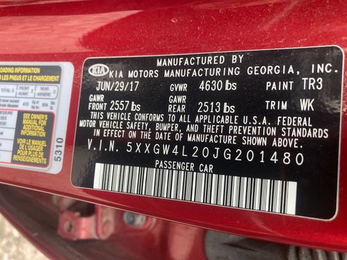 Used 2018 Kia Optima SX FWD image 37