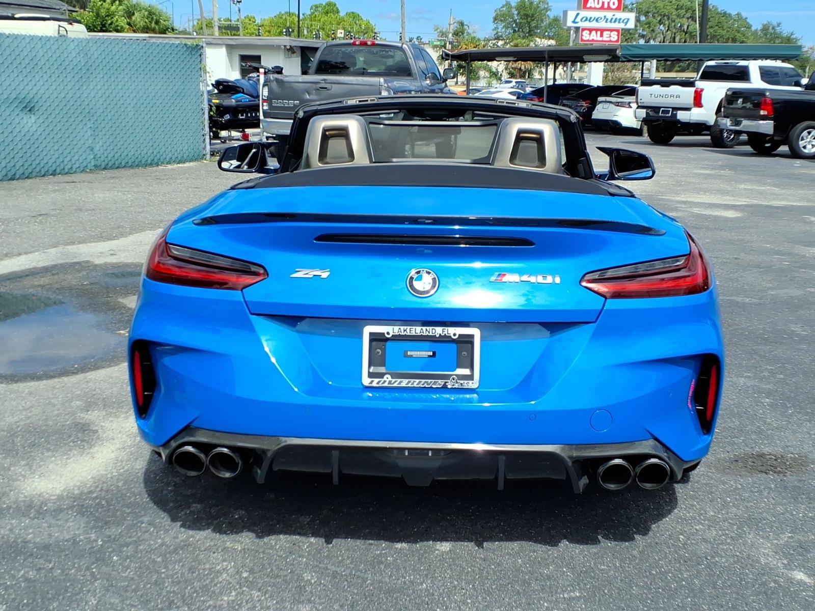 Used 2020 BMW Z4 M40i w/ Premium Package RWD image 4