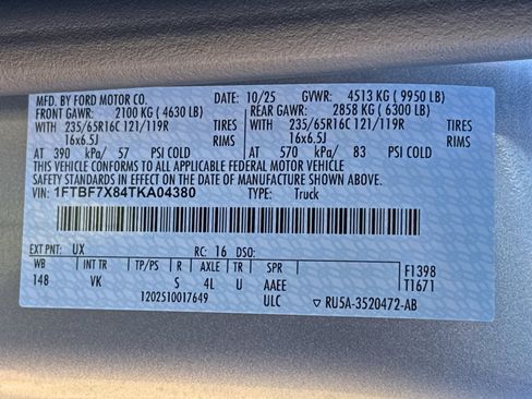 New 2026 Ford Transit 350 148 High Roof Extended image 31