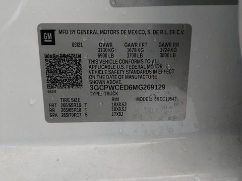 Used 2021 Chevrolet Silverado 1500 LT w/ LPO, Dark Essentials Package RWD image 33