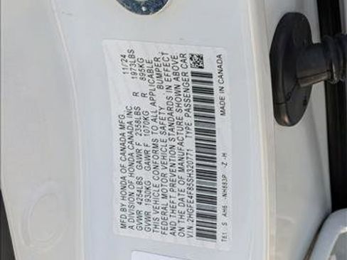 Certified 2025 Honda Civic FWD Hybrid Sedan image 16