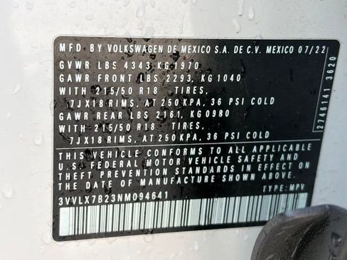 Used 2022 Volkswagen Taos SE image 36