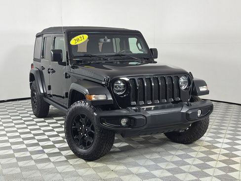 Used 2021 Jeep Wrangler Unlimited Sport AWD/4WD image 2