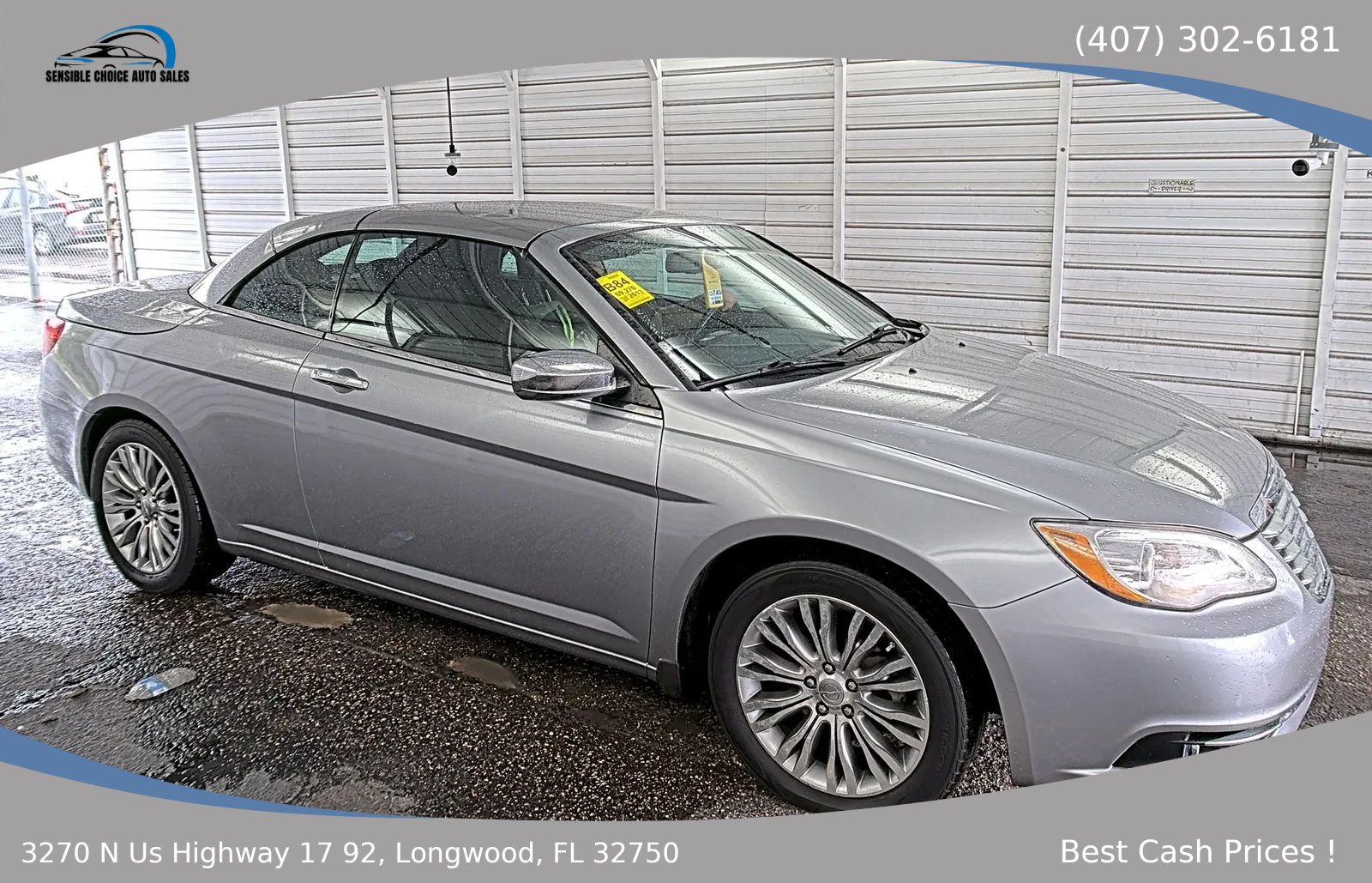 Used 2013 Chrysler 200 Limited FWD image 1