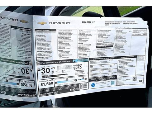 New 2026 Chevrolet Trax LT w/ Driver Confidence Package FWD image 15
