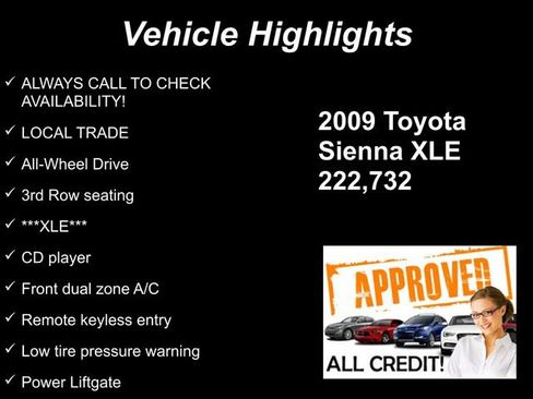 Used 2009 Toyota Sienna XLE image 9