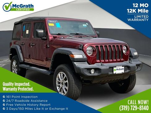 Used 2021 Jeep Wrangler Unlimited Sport AWD/4WD image 1