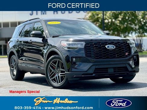 Certified 2025 Ford Explorer ST w/ Sun And Sound Package AWD/4WD image 1