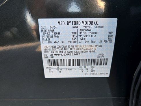 Certified 2024 Ford Edge SEL w/ Convenience Package AWD/4WD image 27
