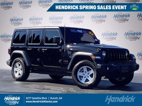 Used 2023 Jeep Wrangler Unlimited Sport AWD/4WD image 1
