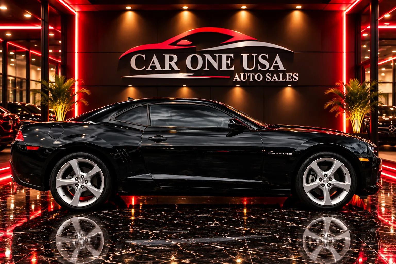 Used 2015 Chevrolet Camaro LT w/ RS Package RWD image 2