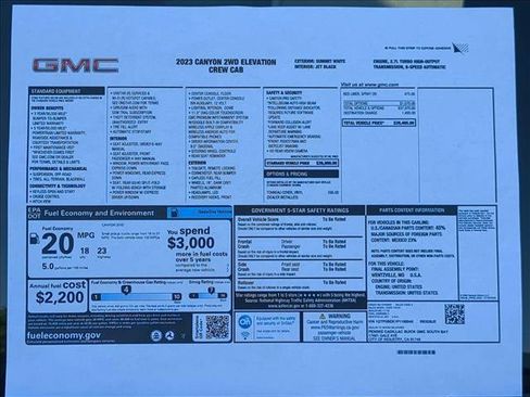 Used 2023 GMC Canyon Elevation RWD image 26