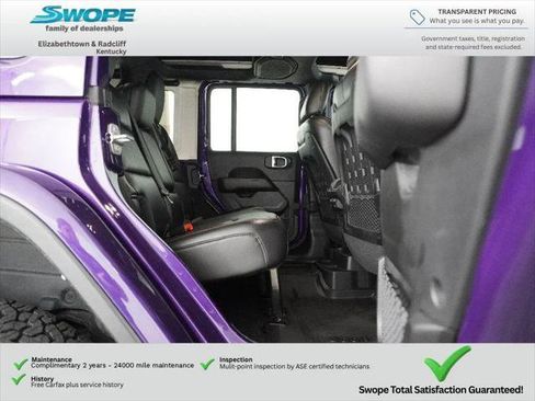 Certified 2023 Jeep Wrangler Unlimited Rubicon 392 w/ Xtreme Recon 35" Tire Package AWD/4WD image 9