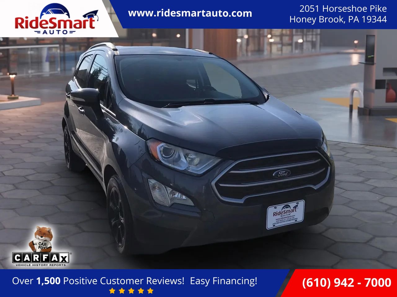 Used 2019 Ford EcoSport SE FWD image 1