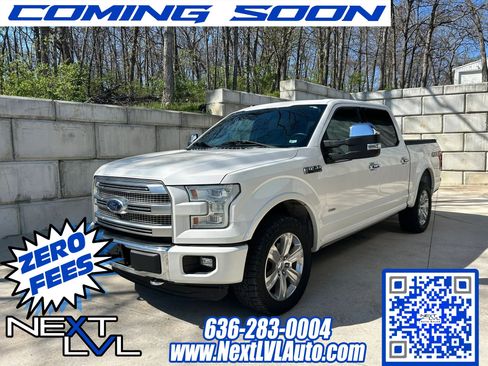 Used 2015 Ford F150 Platinum w/ Equipment Group 701A Luxury image 1