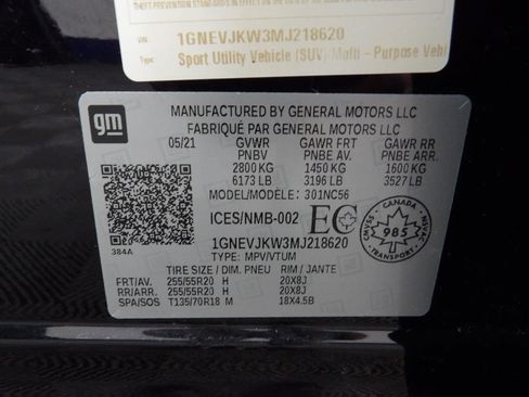 Used 2021 Chevrolet Traverse RS w/ LPO, Floor Liner Package AWD/4WD image 68