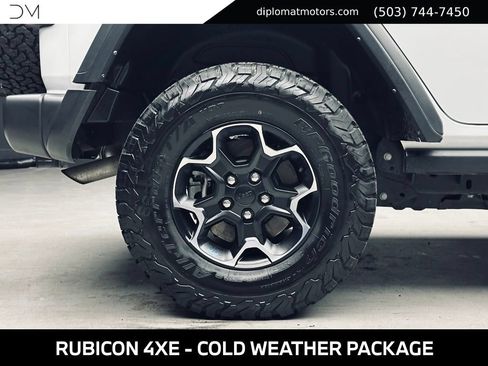 Used 2023 Jeep Wrangler Unlimited Rubicon 4xe w/ Cold Weather Group AWD/4WD image 46