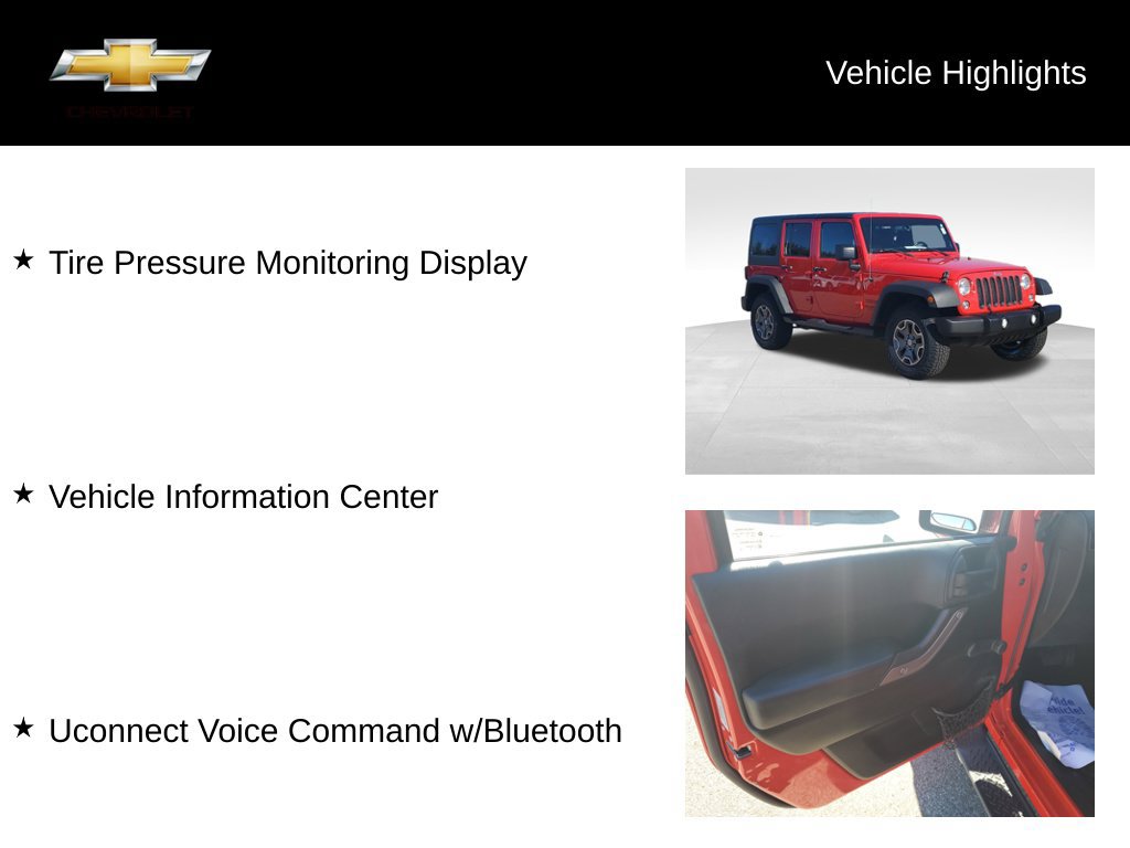 Used 2015 Jeep Wrangler Unlimited Sport w/ Connectivity Group AWD/4WD image 19