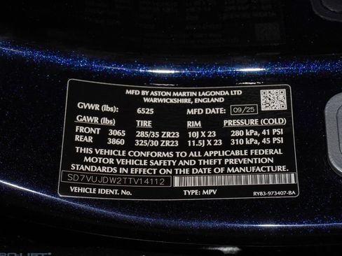 New 2026 Aston Martin DBX 707 AWD/4WD image 35