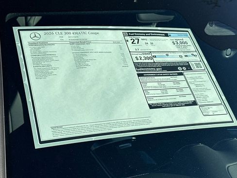 New 2026 Mercedes-Benz CLE 300 300 image 29