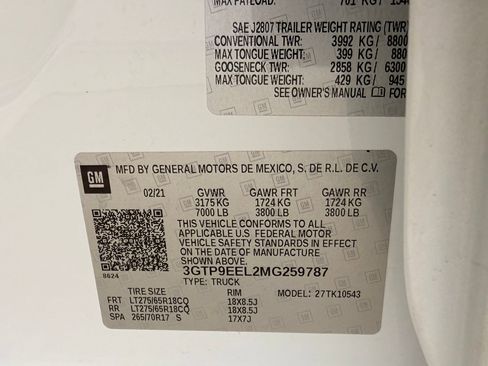 Used 2021 GMC Sierra 1500 AT4 w/ AT4 Value Package image 18