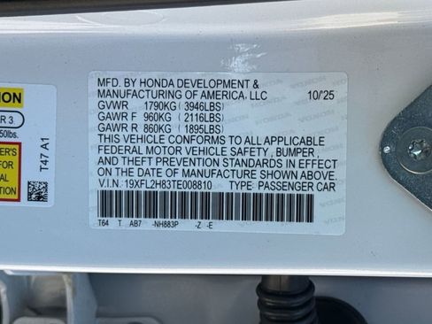 New 2026 Honda Civic Sport image 28