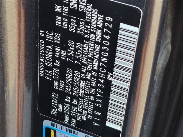Used 2022 Kia Telluride EX w/ EX Premium Package FWD image 15