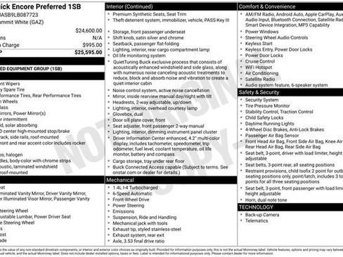 Used 2020 Buick Encore Preferred image 2