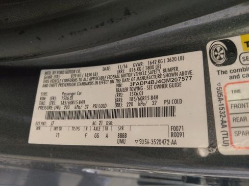 Used 2016 Ford Fiesta SE FWD image 33