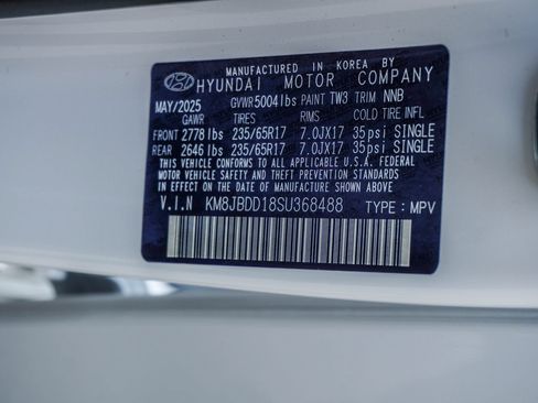 Used 2025 Hyundai Tucson Blue AWD/4WD image 41