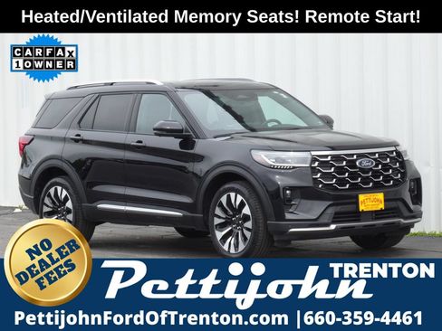 Used 2025 Ford Explorer Platinum w/ LUX Leather Package AWD/4WD image 1