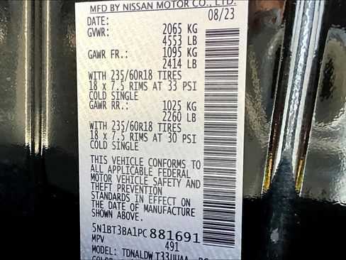 Used 2023 Nissan Rogue SV w/ SV Premium B Package image 37