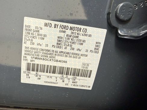 New 2026 Ford Explorer ST w/ Sun And Sound Package AWD/4WD image 17