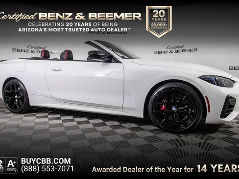 Used 2025 BMW 440i xDrive Convertible w/ Premium Package AWD/4WD image 1