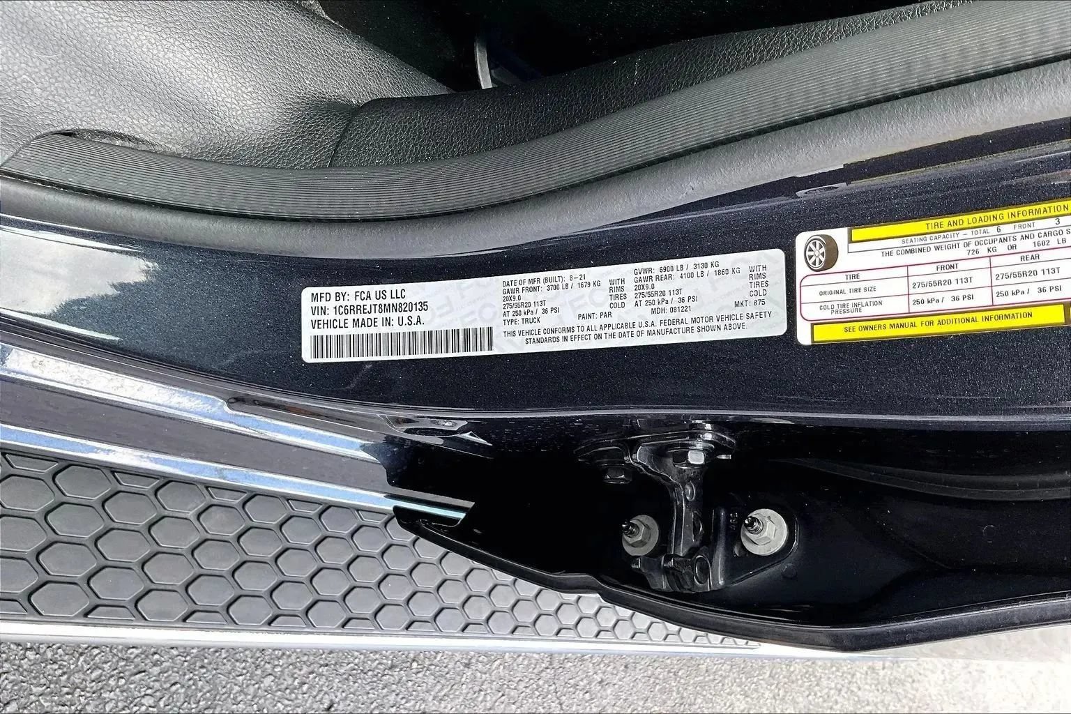 Used 2021 RAM 1500 Laramie RWD image 34