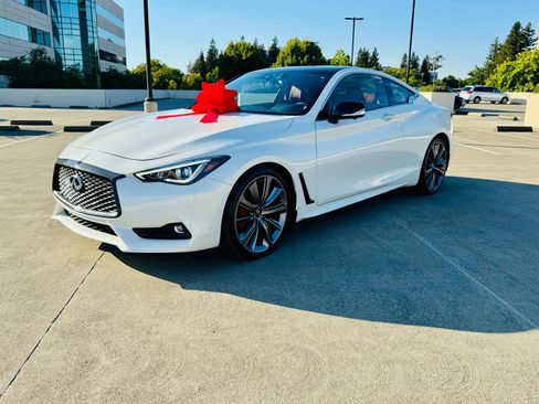 Used 2021 INFINITI Q60 Red Sport 400 image 4