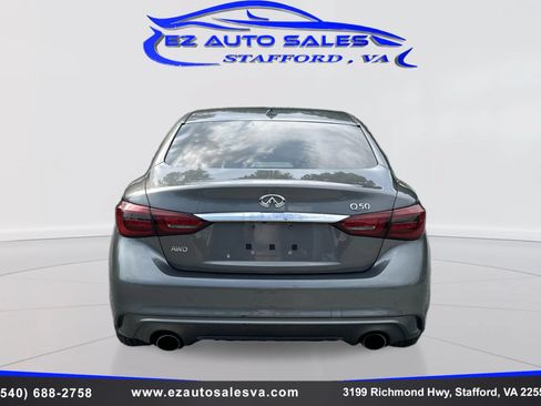 Used 2018 INFINITI Q50 Luxe w/ Essential Package (3.0T Luxe) AWD/4WD image 6