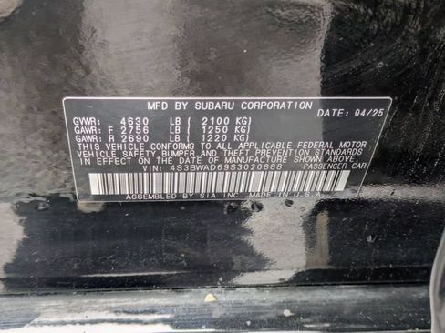 Used 2025 Subaru Legacy Premium AWD/4WD image 32