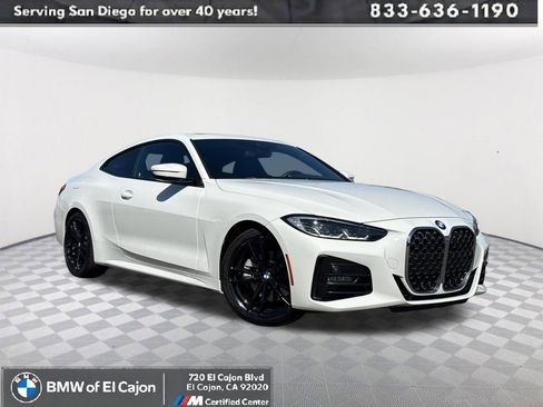 Used 2021 BMW 430i Coupe w/ M Sport Package RWD image 1