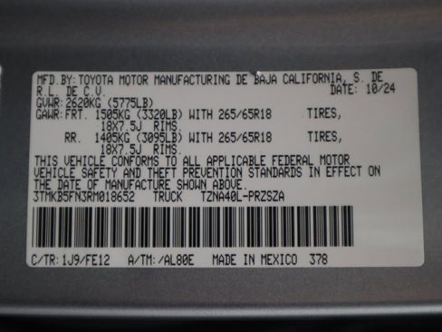 Used 2024 Toyota Tacoma TRD Sport image 35