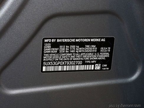 Used 2026 BMW X3 xDrive30i w/ Convenience Package AWD/4WD image 13