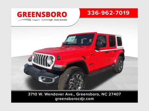 New 2026 Jeep Wrangler Unlimited Sahara w/ Whitecap Package AWD/4WD image 1