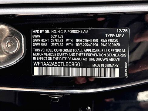 Used 2026 Porsche Macan Turbo AWD/4WD image 35