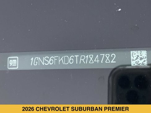 Certified 2026 Chevrolet Suburban Premier AWD/4WD image 17